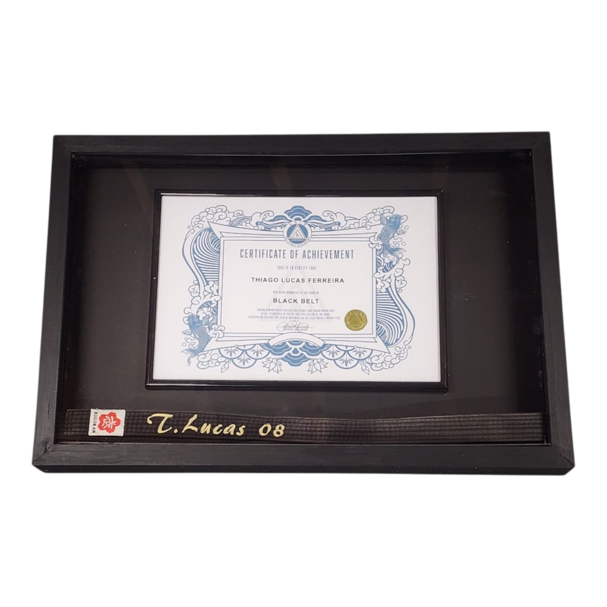 Forum Signature Frame Black Belt Signature Frame – OSS Frames